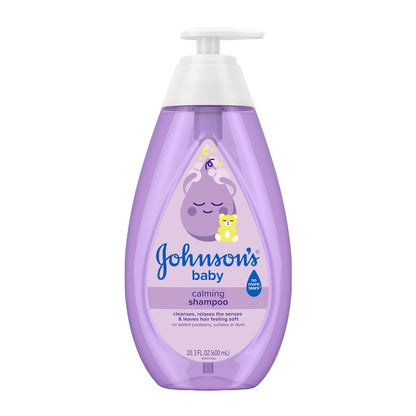 Baby calming shampoo with NaturalCalm aromas