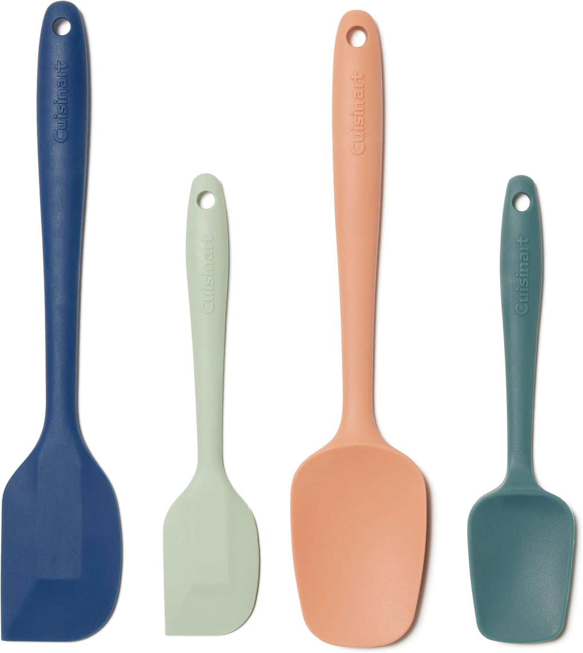 Cuisinart high heat resistant spatulas in assorted colors