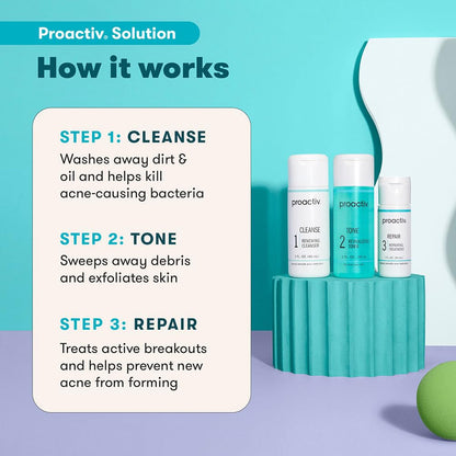 Proactiv 30-day introductory facial skin care kit