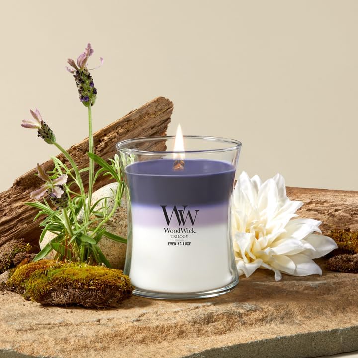 Evening Luxe layered scented candle by WoodWick
