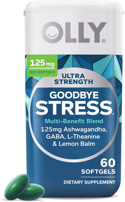 OLLY Stress and Mood Support softgels 60 count