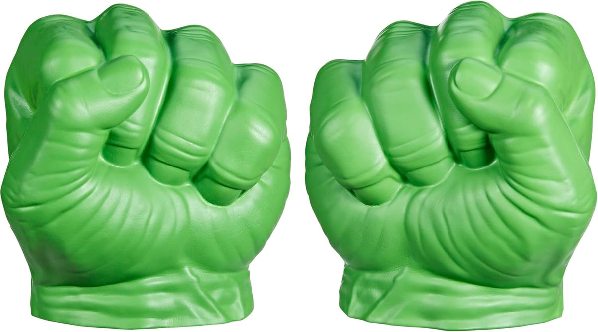 Marvel Hulk green toy fists for kids ages 5 and up