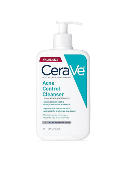 CeraVe Acne Control Cleanser 16 oz bottle