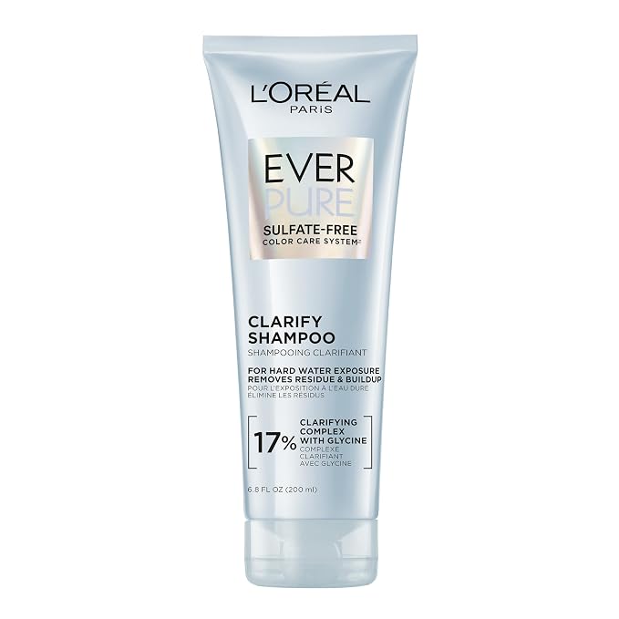 L'Oreal Paris EverPure sulfate free clarifying shampoo bottle