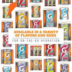 Gatorade powder canister for hydration and sports