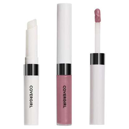 COVERGIRL lip color with topcoat in mauve shade