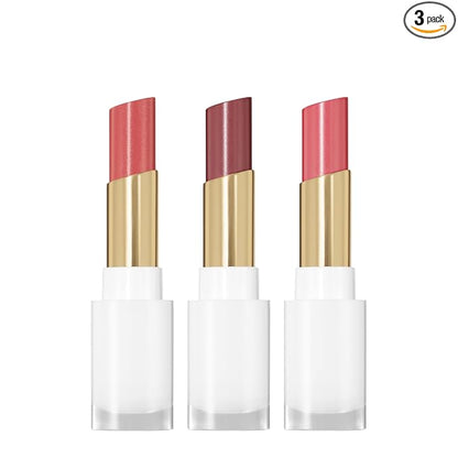 REVLON Super Lustrous Glass Shine Balm three-piece gift set