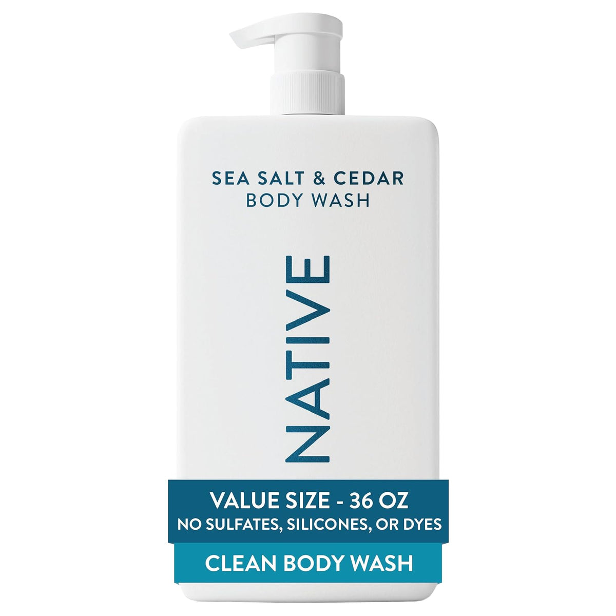 Native gentle pH-balanced body wash for sensitive skin