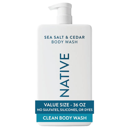 Native gentle pH-balanced body wash for sensitive skin