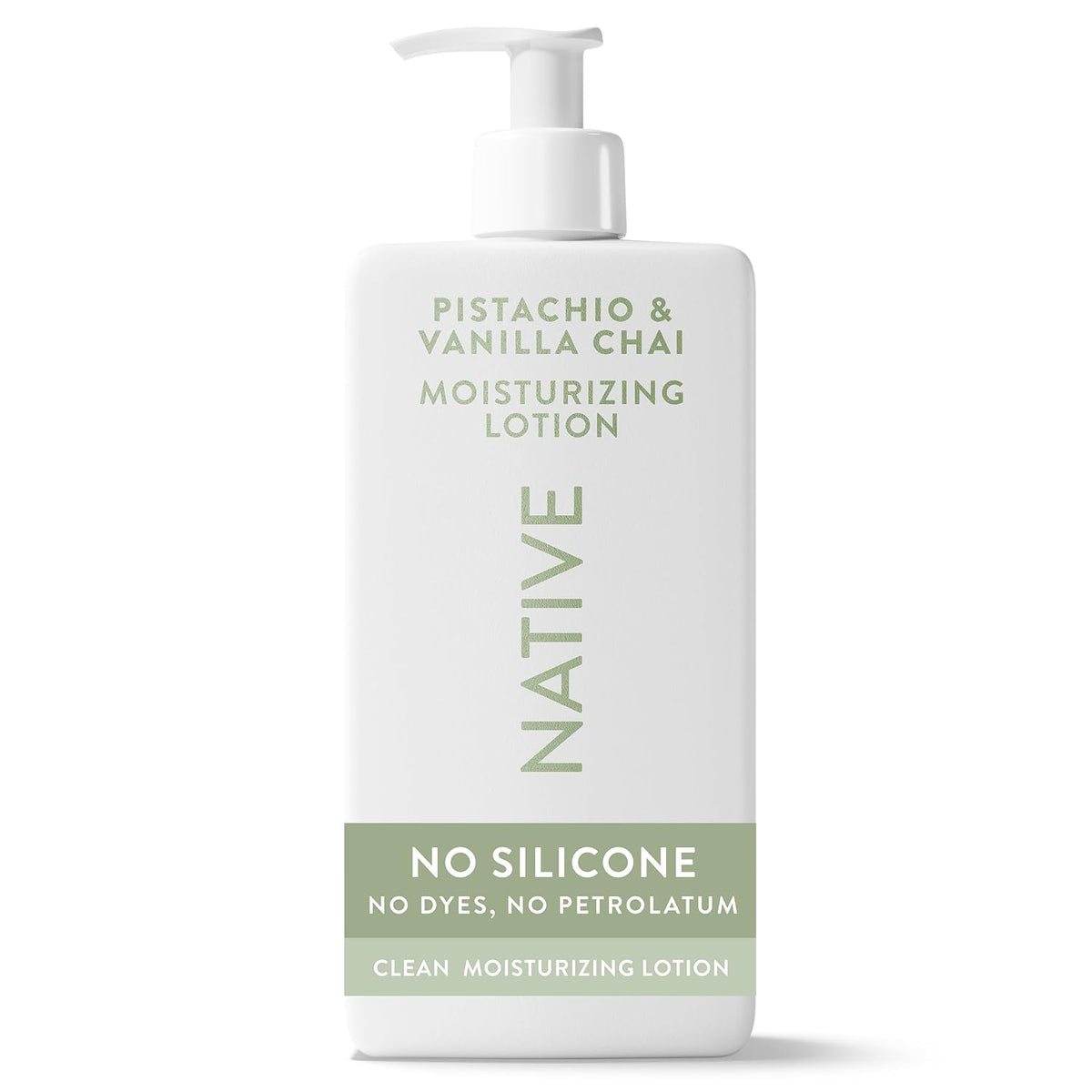 Native body lotion for women and men in Pistachio & Vanilla Chai
