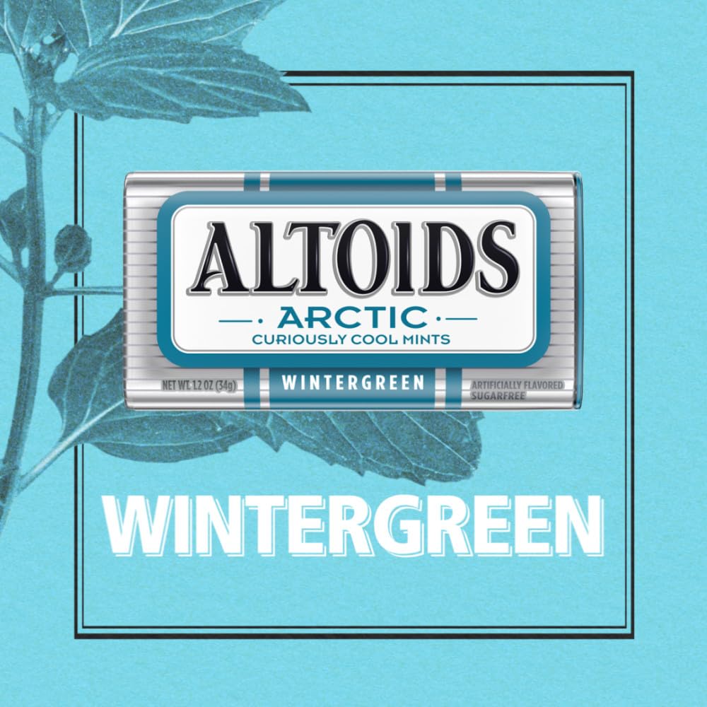Altoids Arctic sugar free hard candy mints tins