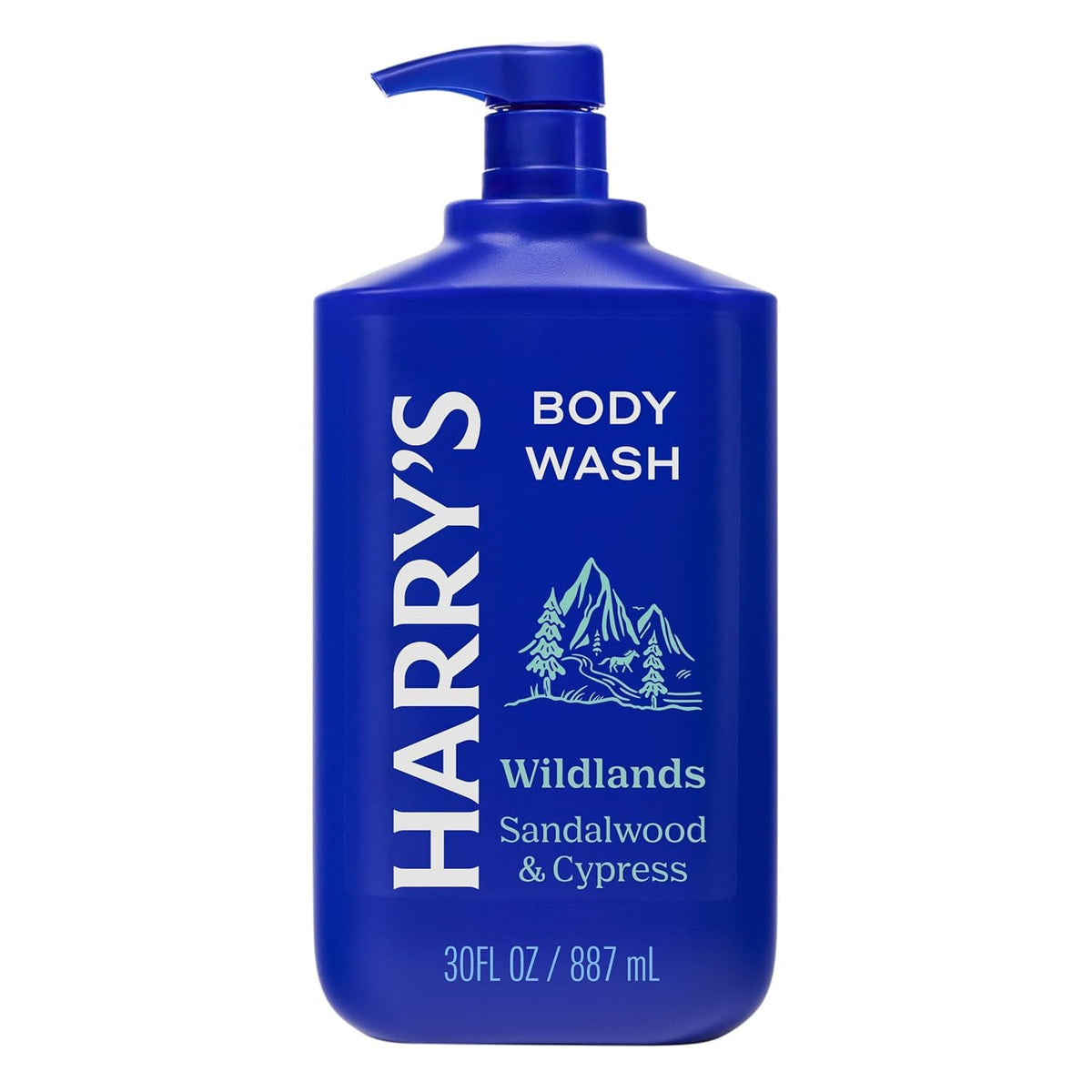 Harry's Wildlands body wash for men front view