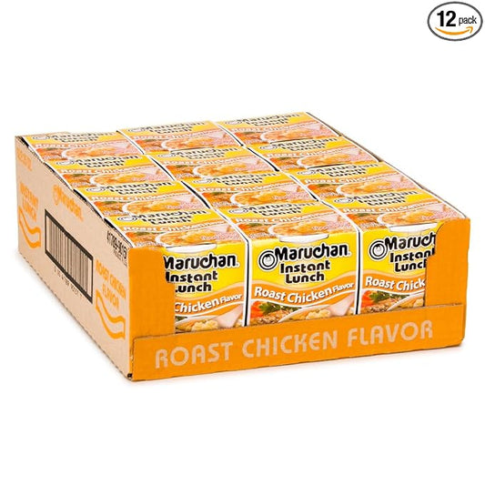 Maruchan roast chicken instant ramen cup