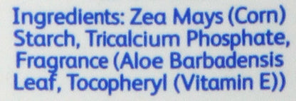 Johnson's Baby Cornstarch Baby Powder with Aloe and Vitamin E for Delicate Skin, Hypoallergenic, No Addded Parabens, and Dyes for Gentle Baby Skin Care, Baby Essentials, 1.5 oz