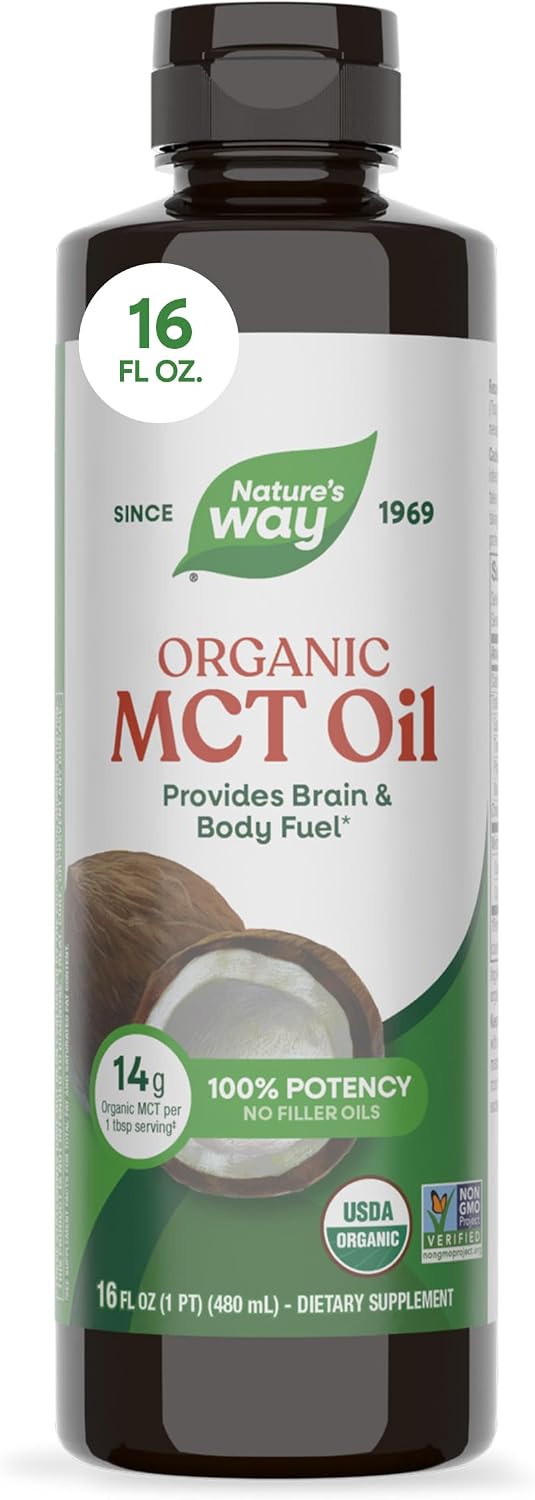 Nature's Way MCT Oil keto and paleo supplement