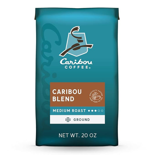 Caribou Coffee Caribou Blend medium roast ground coffee 20 ounce bag