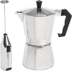 Primula 6-cup moka pot for Italian coffee