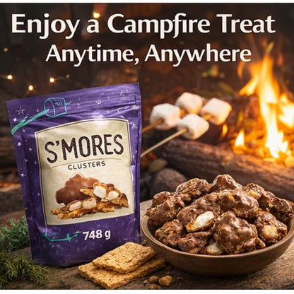 S’mores clusters for parties and movie nights