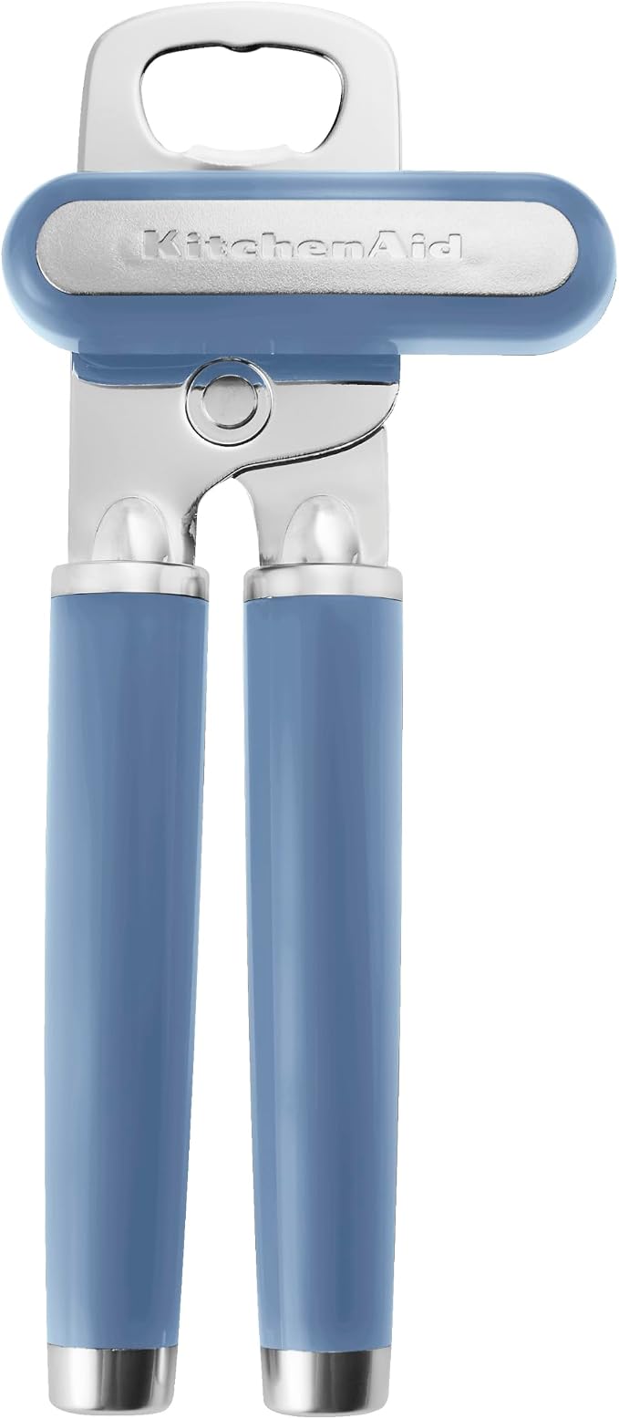 KitchenAid Classic multifunction can opener in Blue Velvet
