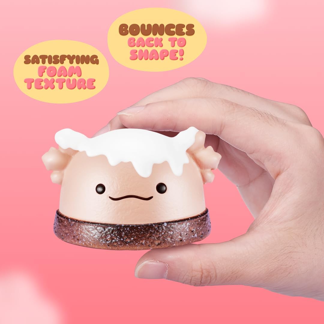 Soft slow-rise scented novelty squeeze toys