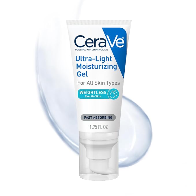 CeraVe Ultra-Light Moisturizing Gel face moisturizer