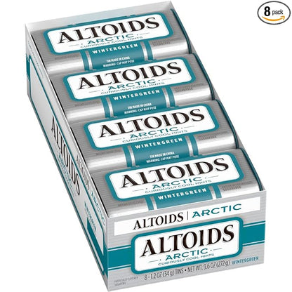 ALTOIDS Arctic Wintergreen sugar free mints 8 pack