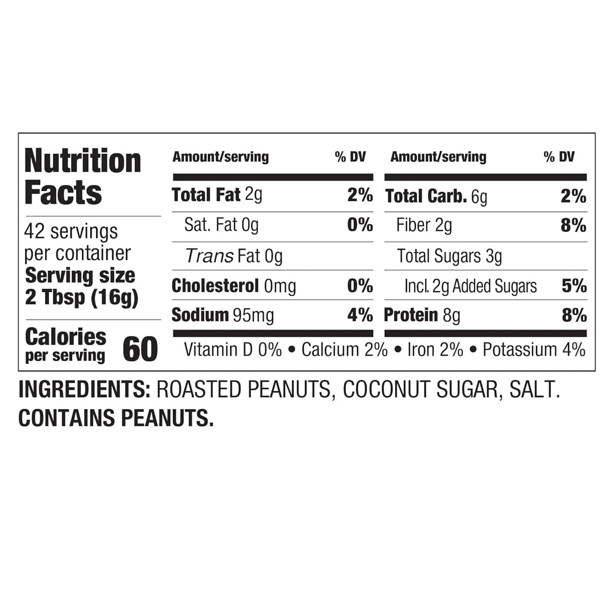 PBfit peanut spread powder with 8g protein