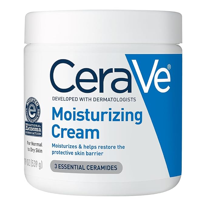 CeraVe Moisturizing Cream 19 oz jar for dry skin