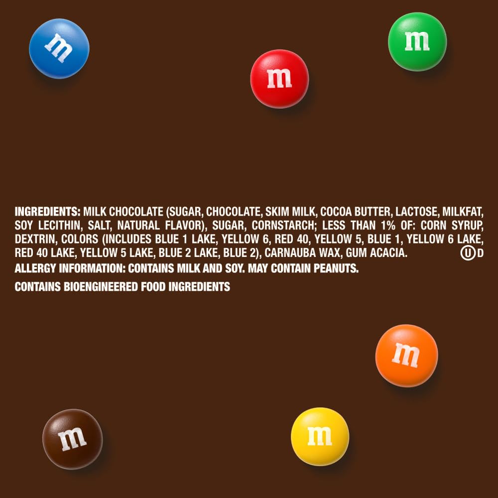 M&M'S Milk Chocolate Candy for movie nights and sharing