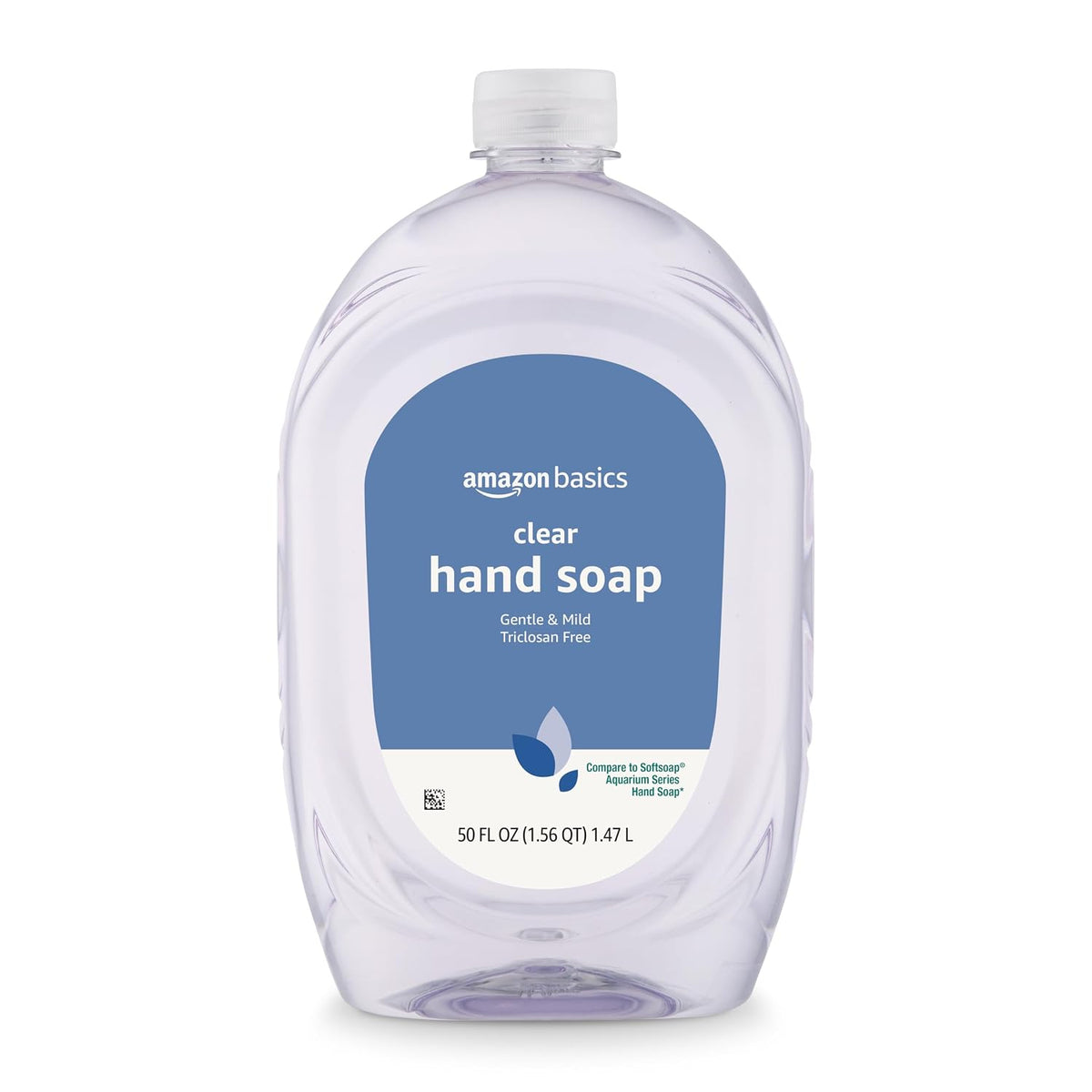 Amazon Basics triclosan-free liquid hand soap refill bottle