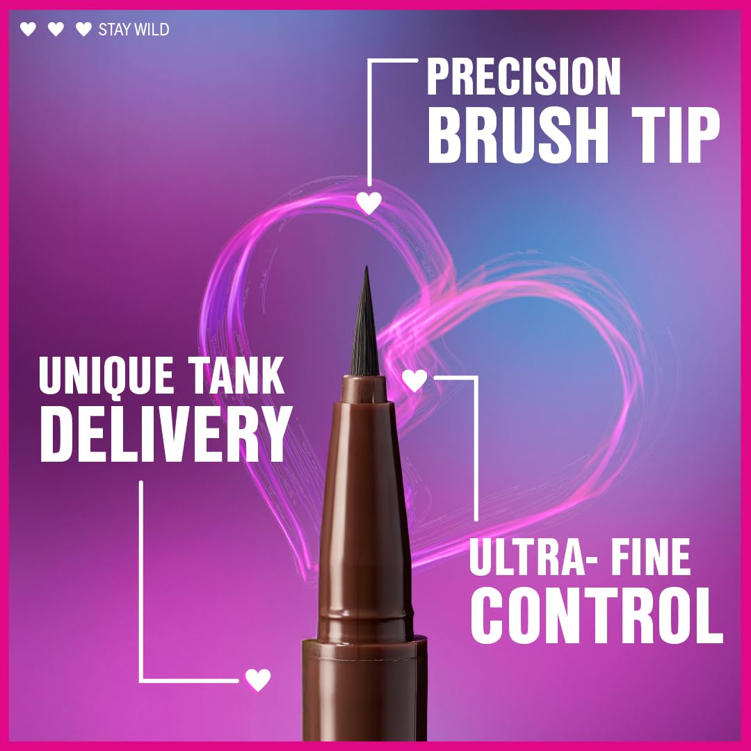 Cruelty-free vegan brown liquid eyeliner