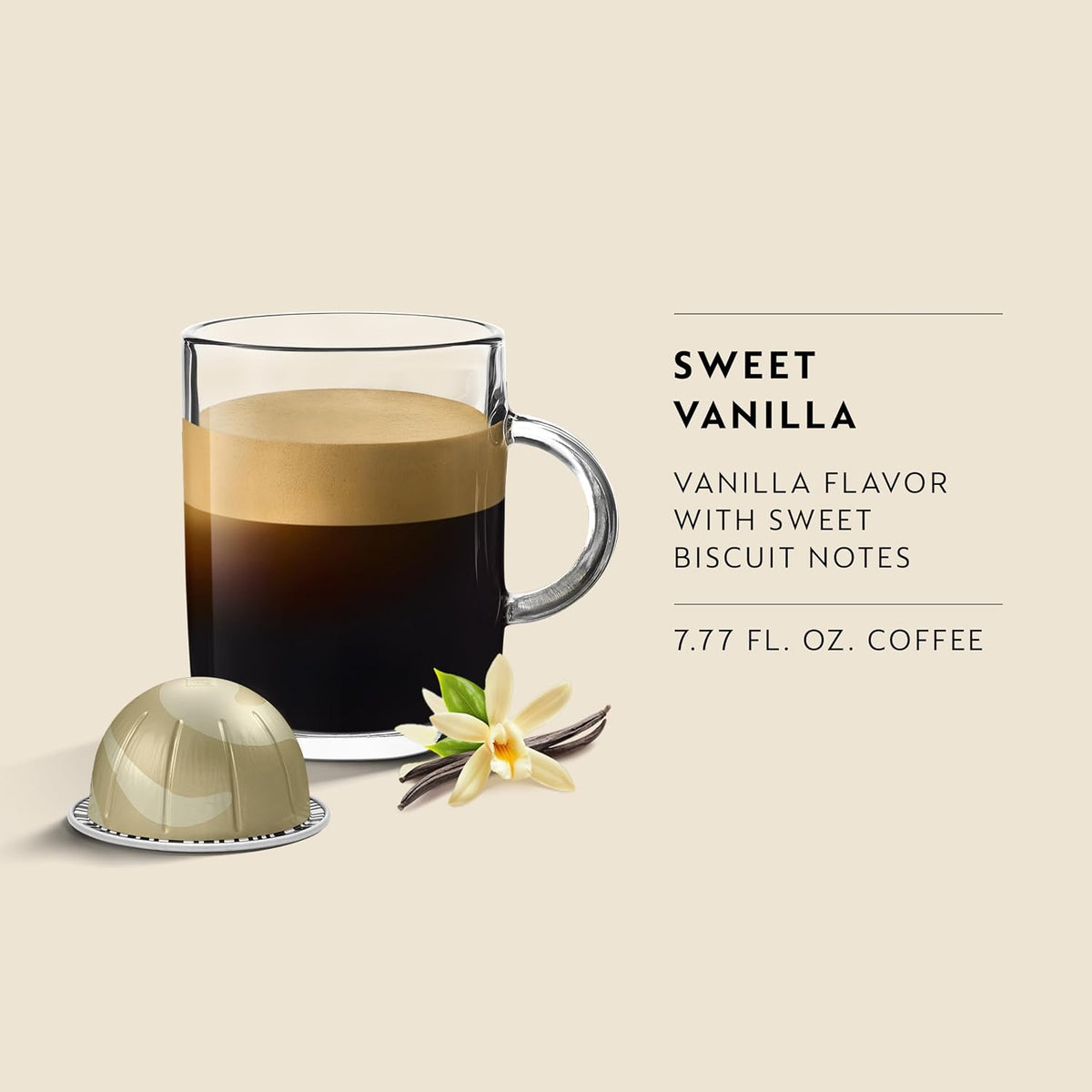 Nespresso Barista Creations Sweet Vanilla coffee pods