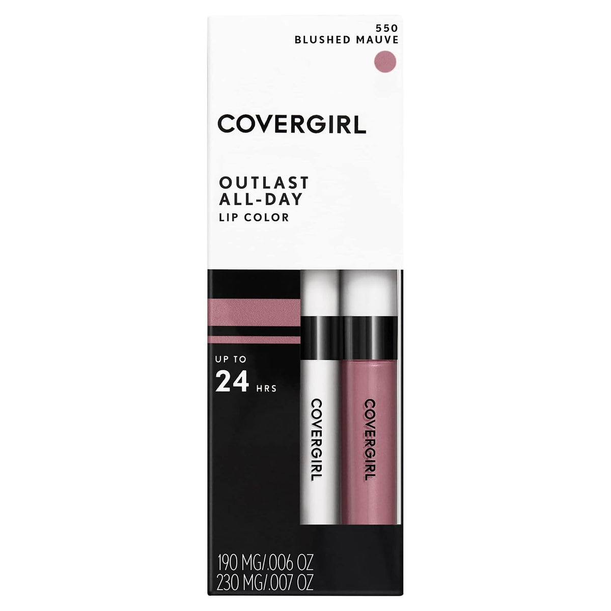 Blushed Mauve COVERGIRL lip color close-up