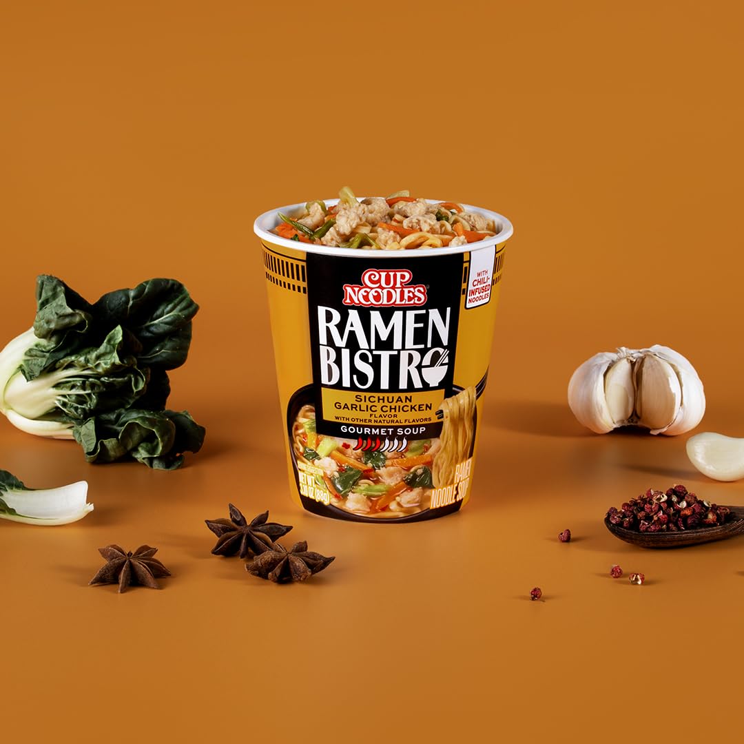 Cup Noodle Ramen Bistro chicken broth noodle cup