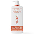 Native hydrating body wash for women and men