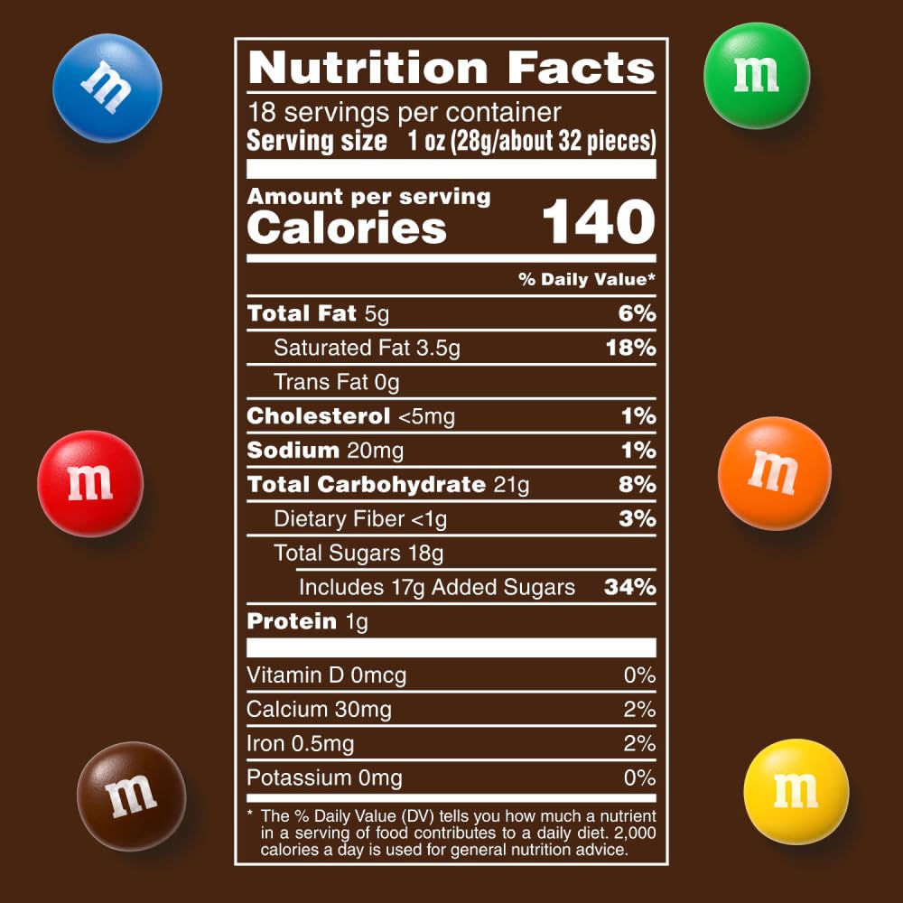 Resealable bulk bag of M&M'S Milk Chocolate Candy