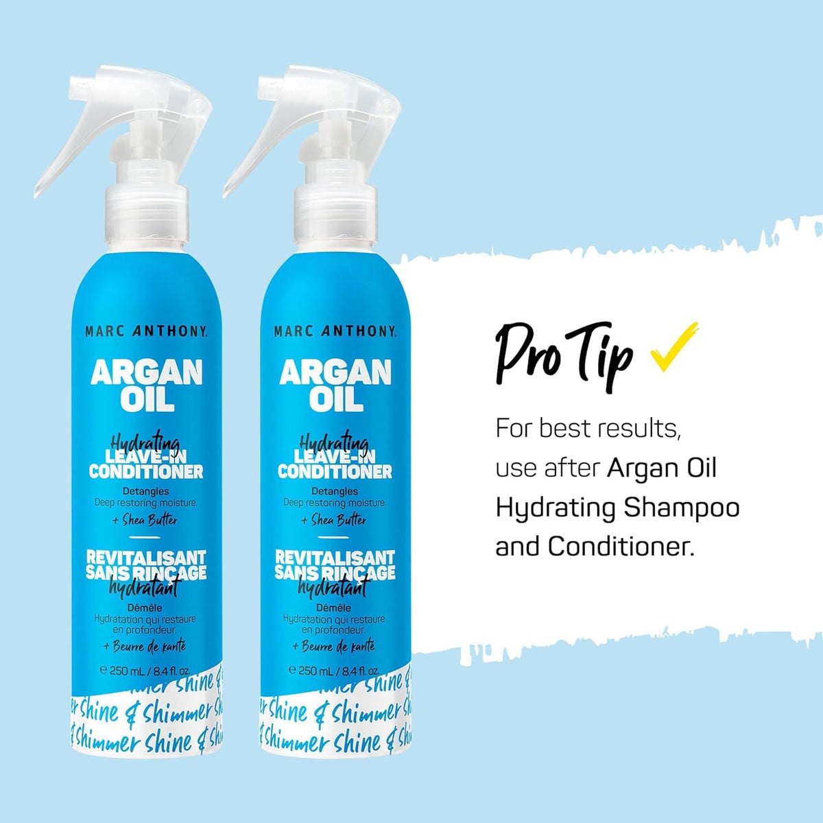 Leave-in spray conditioner for frizz control
