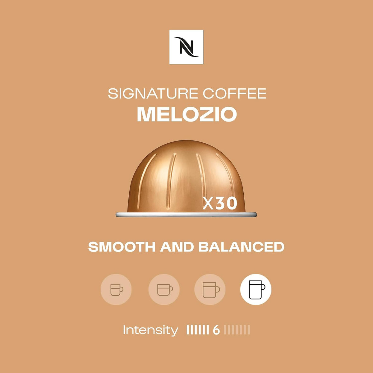 Nespresso Melozio Latin American Arabica coffee pods