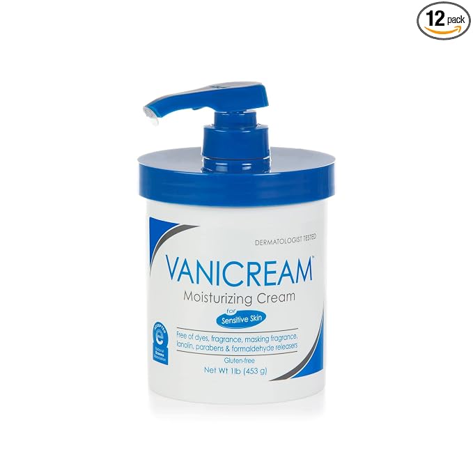 Vanicream moisturizing skin cream with pump dispenser 16 fl oz