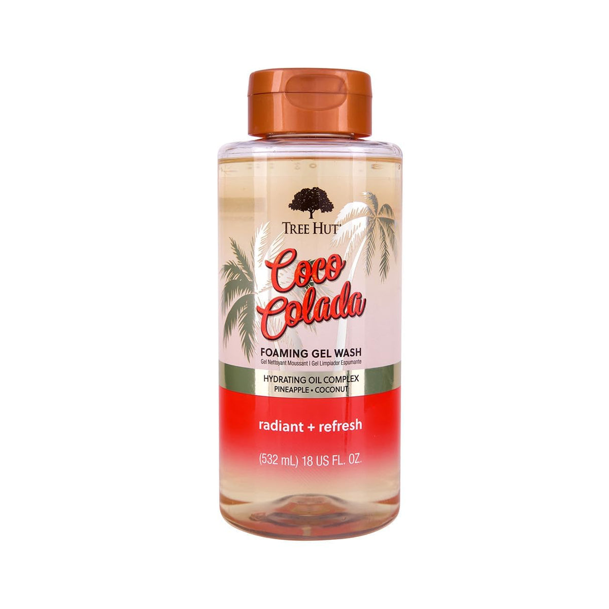 Tree Hut tropical coconut pineapple body wash
