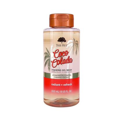 Tree Hut Coco Colada foaming body wash 18 oz