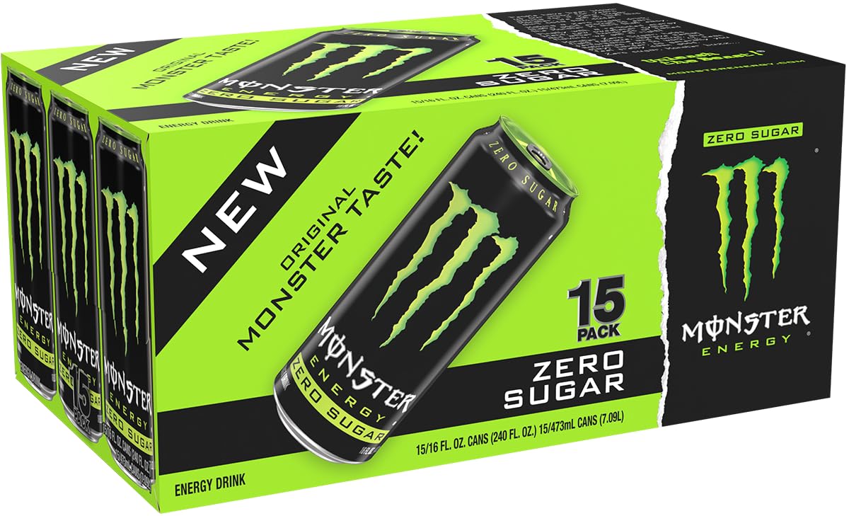 Monster Energy Zero Sugar canned beverage multipack
