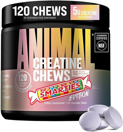 Animal Creatine Monohydrate Chews for men and women