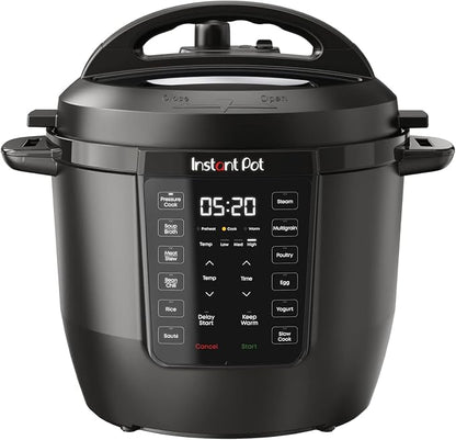 Instant Pot Rio 6 quart black electric pressure cooker