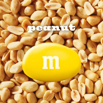 Colorful M&M'S Peanut chocolate candy box