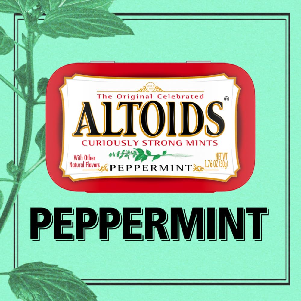 Altoids 3.52 oz peppermint mint tins pack of 2