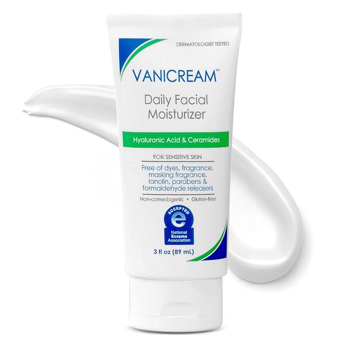 Vanicream Daily Facial Moisturizer 3 fl oz tube