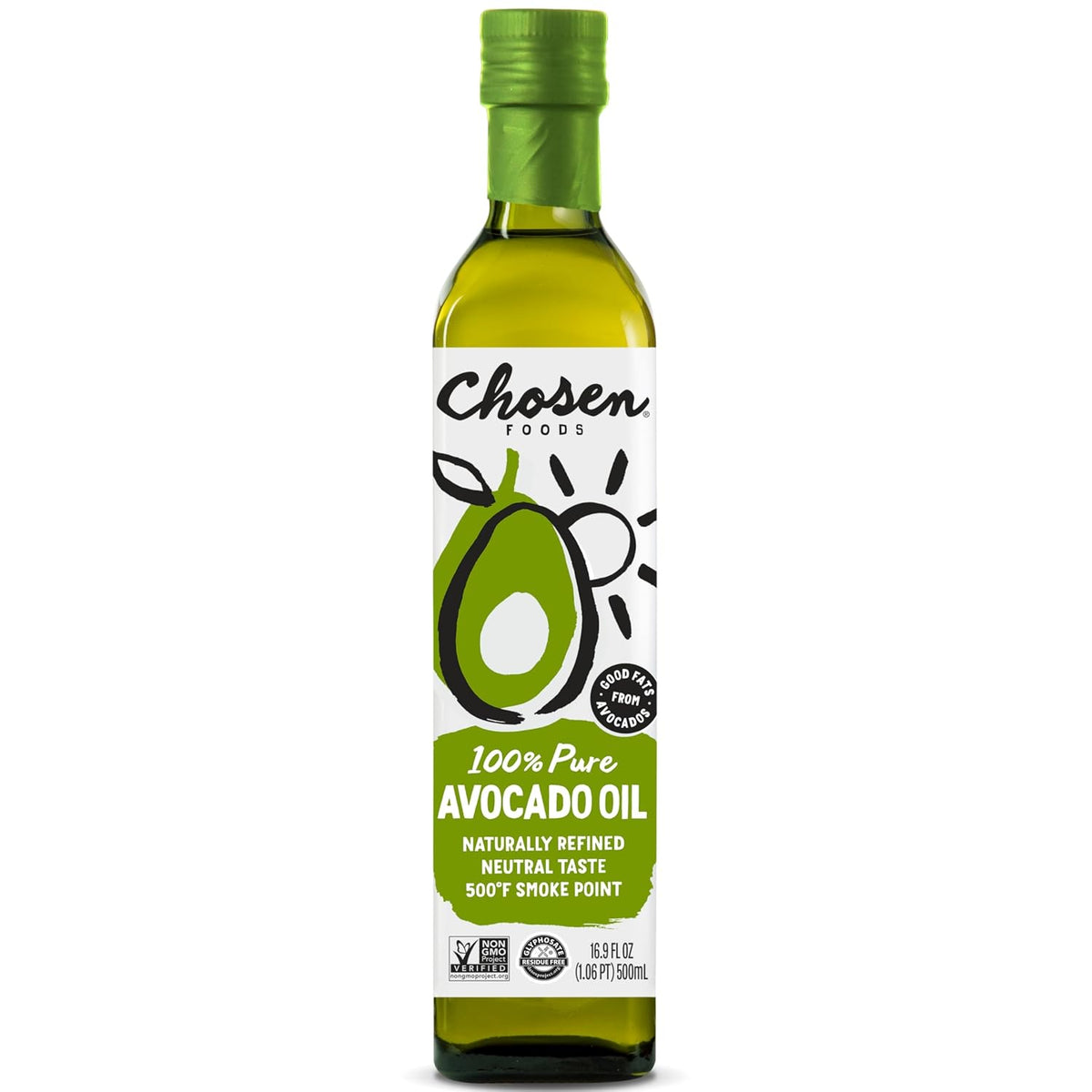 Chosen Foods avocado oil for high heat cooking