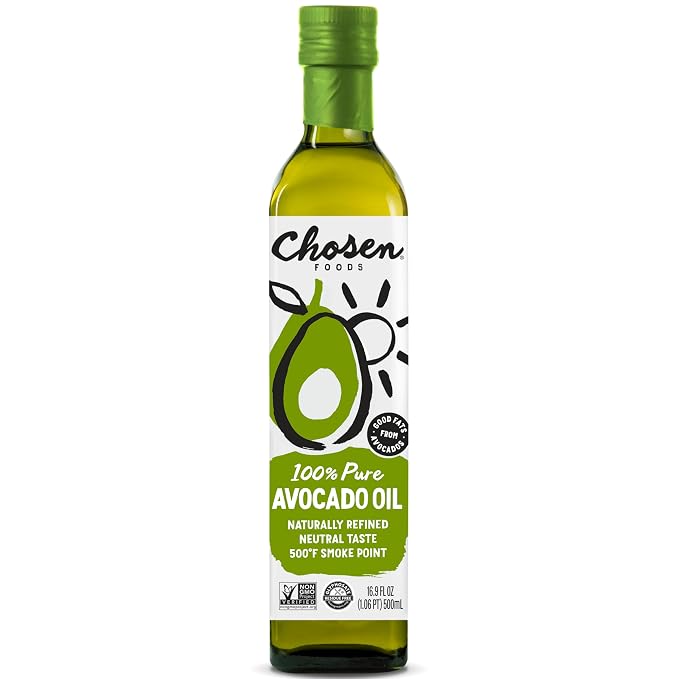 Chosen Foods refined avocado oil 16.9 fl oz bottle