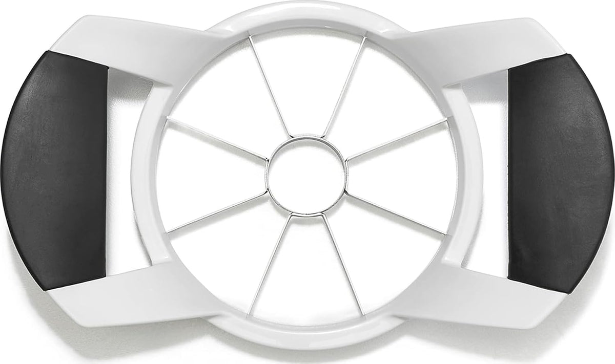 Stainless steel apple divider with wide handles